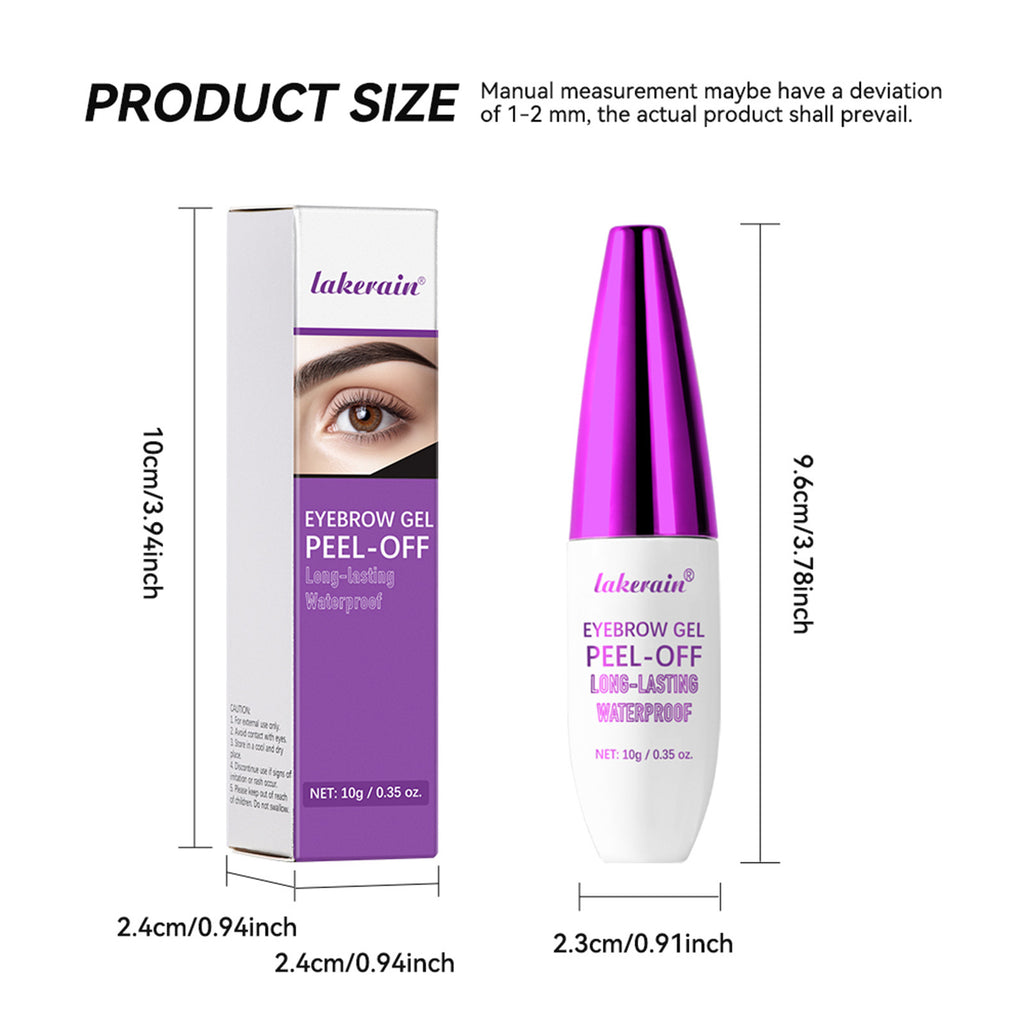 Peel Off Eyebrow Gel