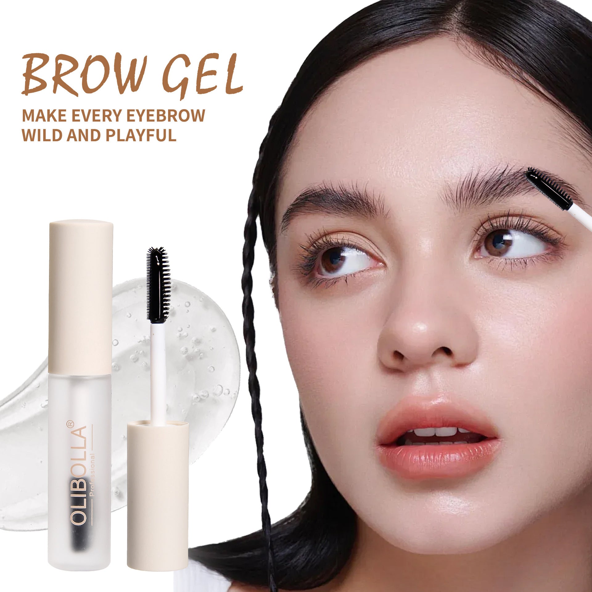 Transparent Shaping Eyebrow Gel