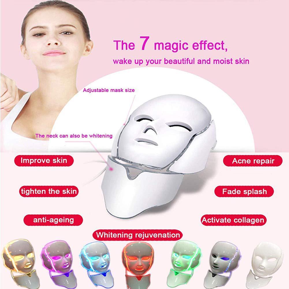 LED Rejuvenation Face And Neck Mask