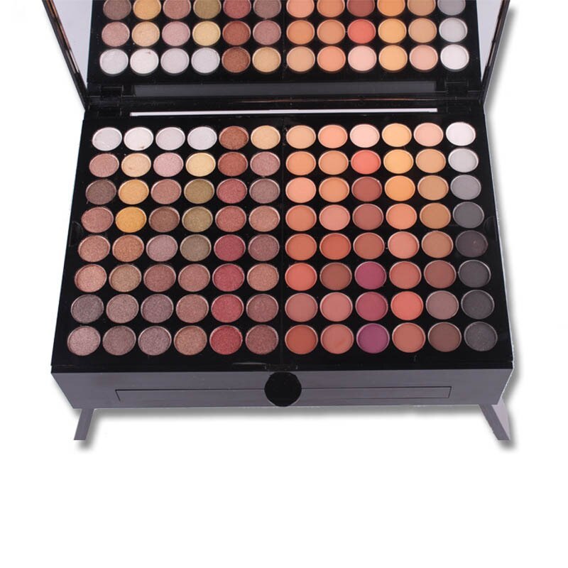 180 Colors Eyes Shadow Blush Set Makeup Palette Box