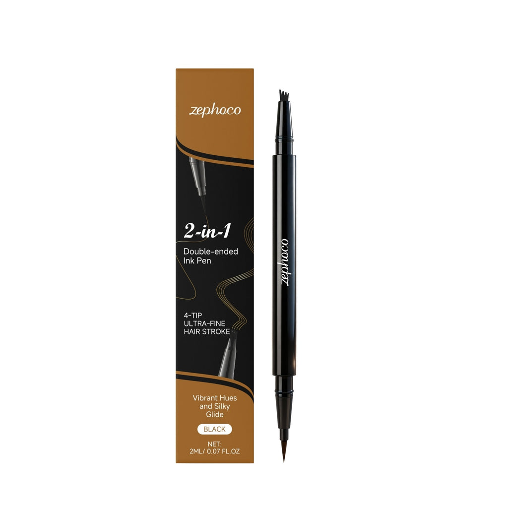 2-In-1 Double-Ended Ink Eyebrow Pencil