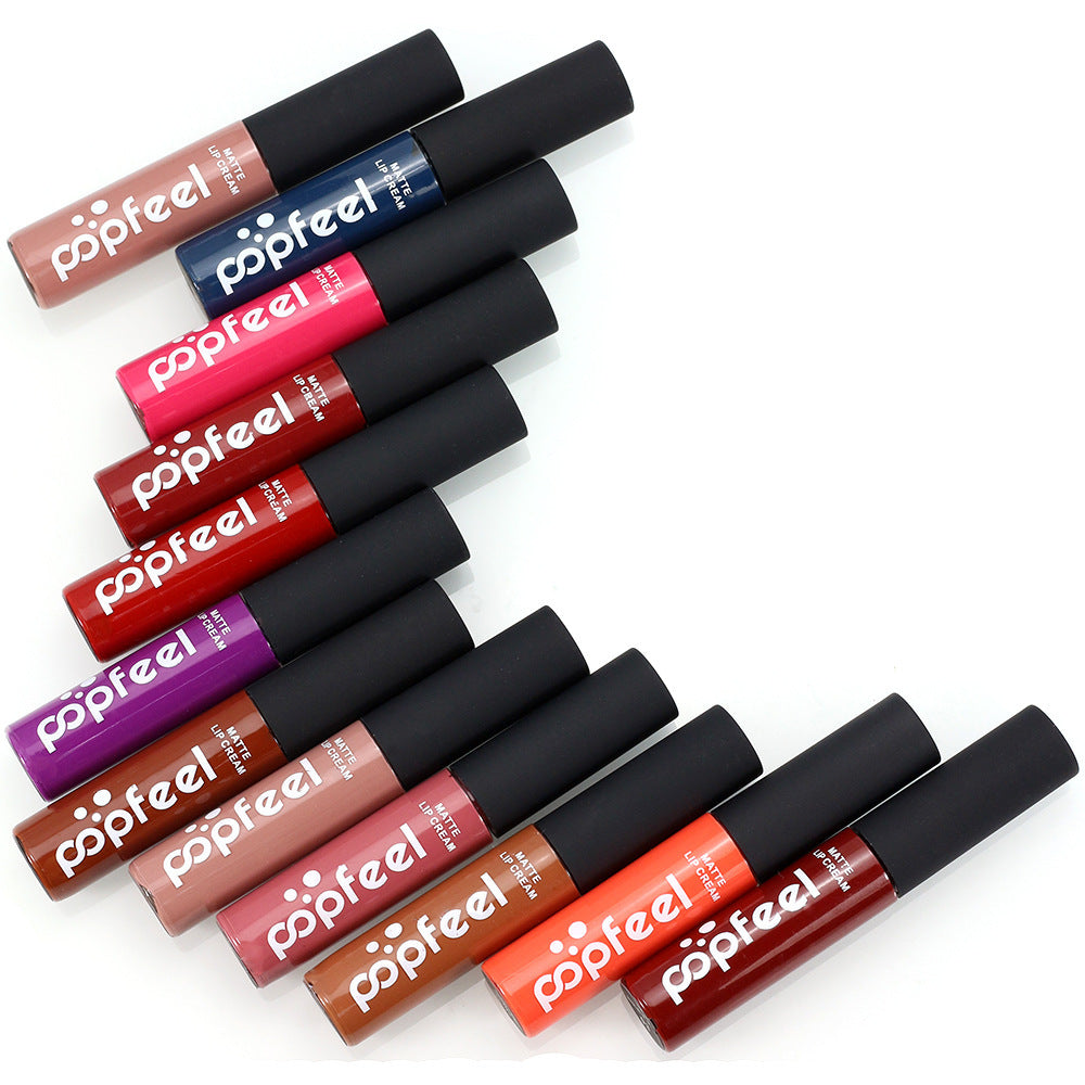12 colors lip gloss