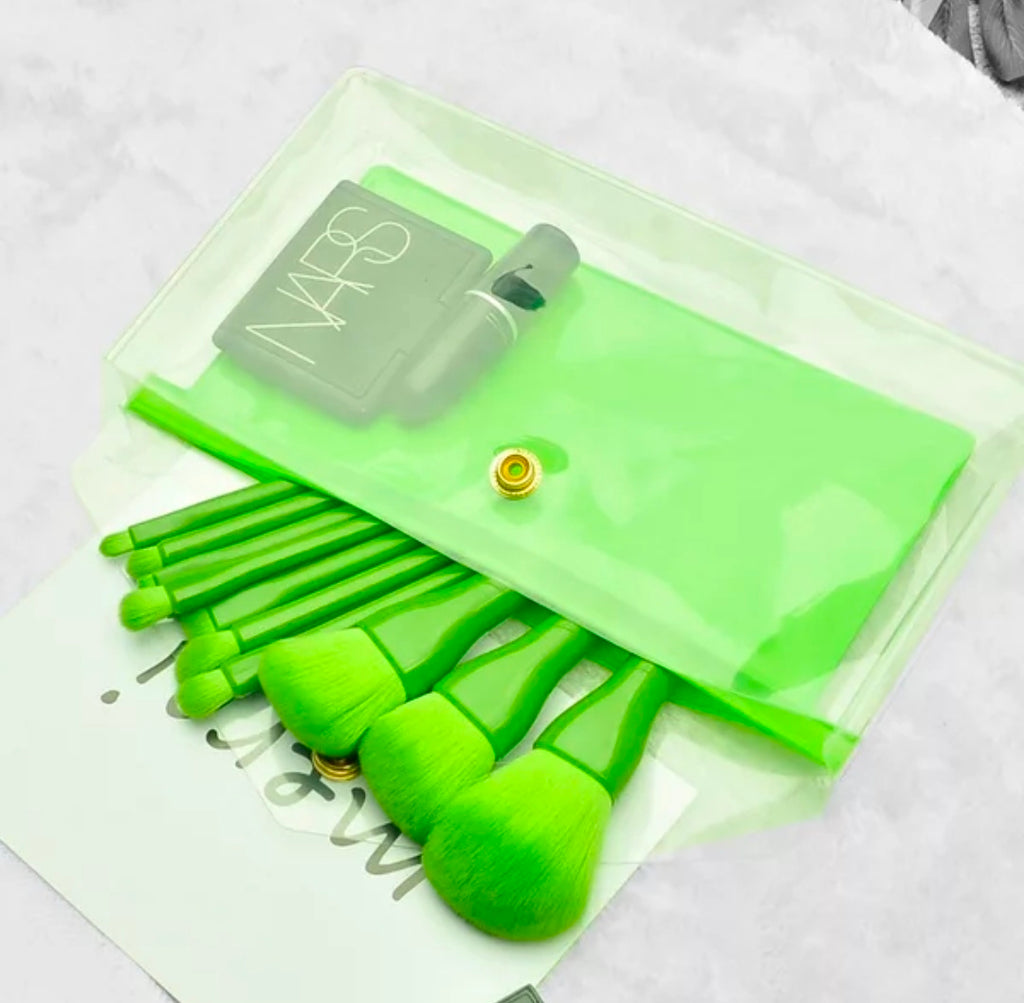 Candy Color Makeup Brushes Set