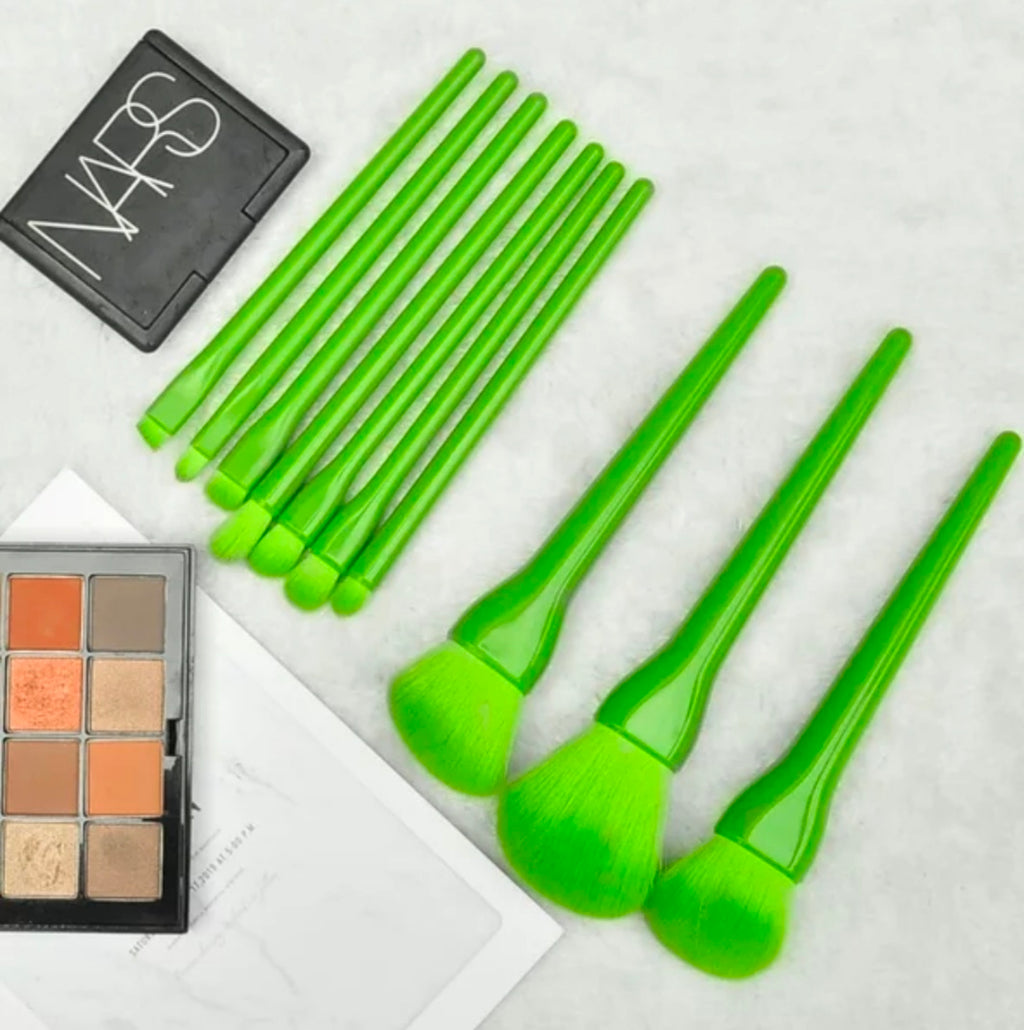 Candy Color Makeup Brushes Set
