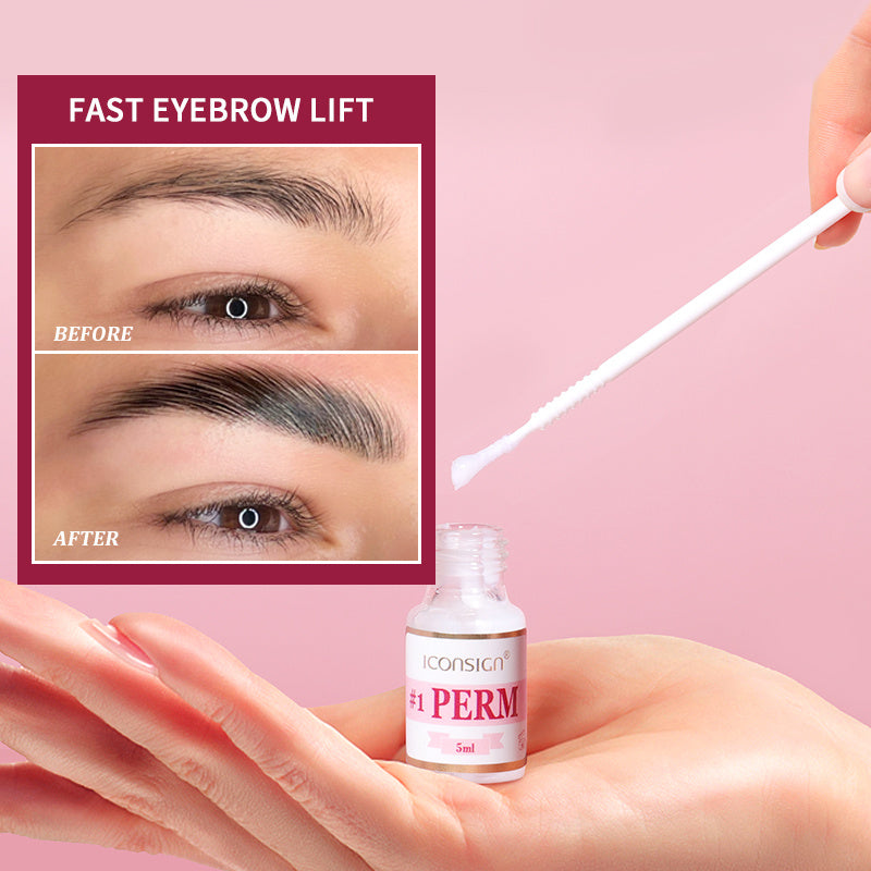 Eyebrows lift perm