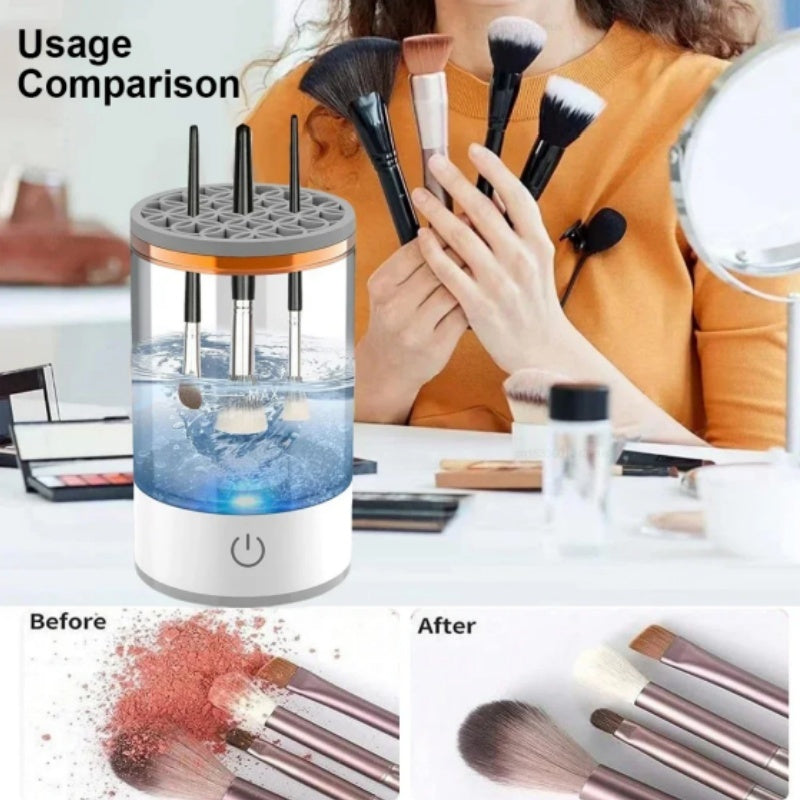 Automatic Rotating Makeup Brush Cleaner USB