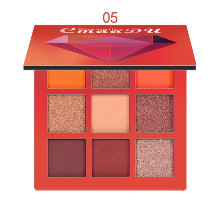 9-Color Bright Eyeshadow