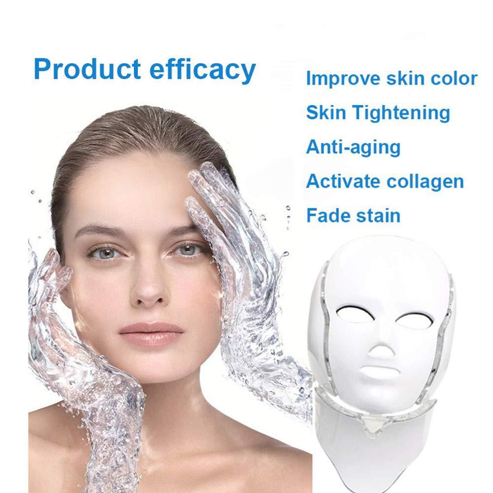 LED Rejuvenation Face And Neck Mask