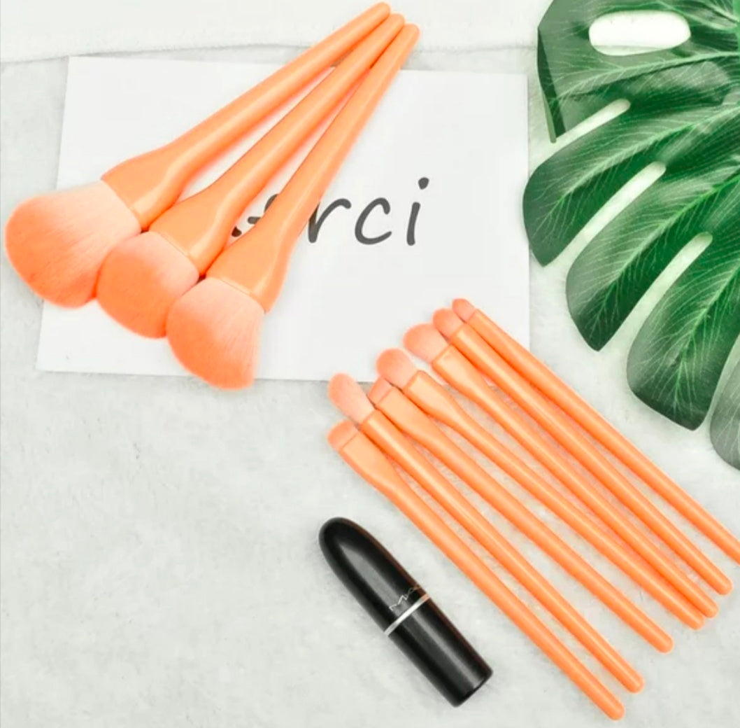 Candy Color Makeup Brushes Set