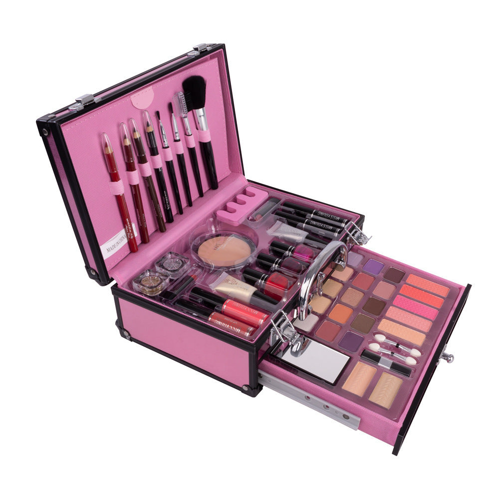 LuxeGlow Makeup & Nail Kit