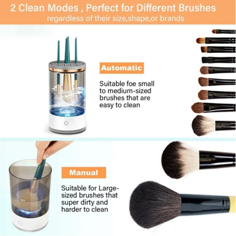 Automatic Rotating Makeup Brush Cleaner USB